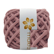 Cargar imagen en el visor de la galería, Hilaza Algodón Mini 4mm Makrama 150gr Rosa Crepe