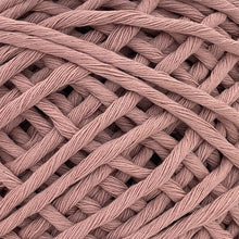 Cargar imagen en el visor de la galería, Hilaza Algodón 4mm Makrama 500gr Rosa Crepe
