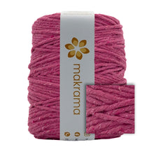 Cargar imagen en el visor de la galería, Hilaza Algodón 3mm Makrama 1kg Rosa Floral