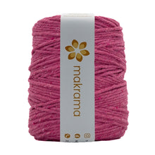 Cargar imagen en el visor de la galería, Hilaza Algodón 3mm Makrama 1kg Rosa Floral