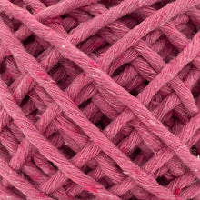 Cargar imagen en el visor de la galería, Hilaza Algodón Mini 3mm Makrama 150gr Rosa Floral