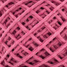 Cargar imagen en el visor de la galería, Hilaza Algodón 3mm Makrama 100m Rosa Floral