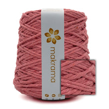 Cargar imagen en el visor de la galería, Hilaza Algodón 4mm Makrama 1kg Rosa Fresa