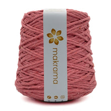 Cargar imagen en el visor de la galería, Hilaza Algodón 4mm Makrama 1kg Rosa Fresa