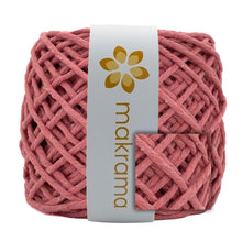 Cargar imagen en el visor de la galería, Hilaza Algodón 4mm Makrama 500gr Rosa Fresa