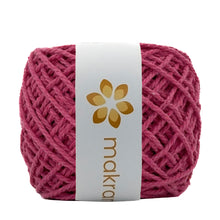 Cargar imagen en el visor de la galería, Cuerda Algodón Mini 2mm Makrama 150gr Rosa Fucsia