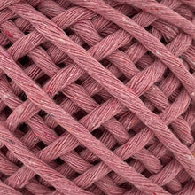 Cargar imagen en el visor de la galería, Hilaza Algodón Mini 4mm Makrama 150gr Rosa Intenso
