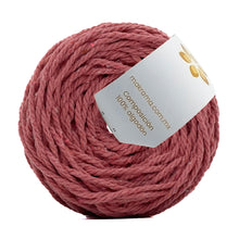 Cargar imagen en el visor de la galería, Cuerda Algodón Mini 2mm Makrama 150gr Rosa Intenso
