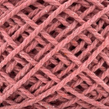 Cargar imagen en el visor de la galería, Cuerda Algodón Mini 2mm Makrama 150gr Rosa Intenso