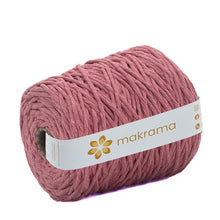 Cargar imagen en el visor de la galería, Hilaza Algodón 4mm Makrama 1kg Rosa Intenso