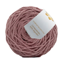 Cargar imagen en el visor de la galería, Cuerda Algodón Mini 2mm Makrama 150gr Rosa
