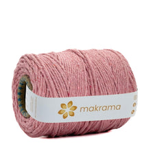 Cargar imagen en el visor de la galería, Hilaza Algodón 3mm Makrama 1kg Rosa