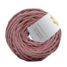 Cargar imagen en el visor de la galería, Hilaza Algodón Mini 3mm Makrama 150gr Rosa