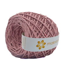 Cargar imagen en el visor de la galería, Hilaza Algodón 3mm Makrama 100m Rosa