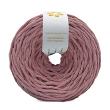 Cargar imagen en el visor de la galería, Hilaza Algodón 3mm Makrama 100m Rosa