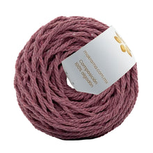 Cargar imagen en el visor de la galería, Cuerda Algodón Mini 2mm Makrama 150gr Rosa Magenta