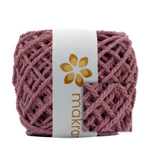 Cargar imagen en el visor de la galería, Cuerda Algodón Mini 2mm Makrama 150gr Rosa Magenta