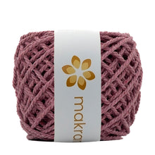 Cargar imagen en el visor de la galería, Cuerda Algodón Mini 2mm Makrama 150gr Rosa Magenta