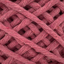 Cargar imagen en el visor de la galería, Hilaza Algodón Mini 4mm Makrama 150gr Rosa Mexicano