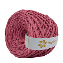 Cargar imagen en el visor de la galería, Hilaza Algodón 4mm Makrama 500gr Rosa Mexicano