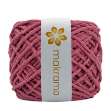 Cargar imagen en el visor de la galería, Hilaza Algodón 4mm Makrama 500gr Rosa Mexicano