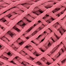 Cargar imagen en el visor de la galería, Hilaza Algodón 4mm Makrama 500gr Rosa Mexicano