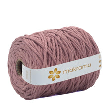 Cargar imagen en el visor de la galería, Hilaza Algodón 4mm Makrama 1kg Rosa Pálido
