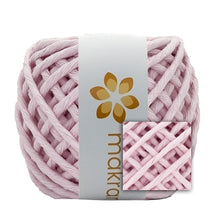 Cargar imagen en el visor de la galería, Hilaza Algodón Mini 4mm Makrama 150gr Rosa Pastel