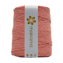 Cargar imagen en el visor de la galería, Cuerda Algodón 2mm Makrama 1kg Rosa Salmón