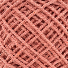 Cargar imagen en el visor de la galería, Cuerda Algodón Mini 2mm Makrama 150gr Rosa Salmón