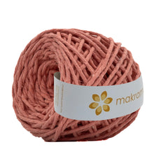 Cargar imagen en el visor de la galería, Hilaza Algodón 3mm Makrama 100m Rosa Salmón