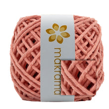 Cargar imagen en el visor de la galería, Hilaza Algodón 3mm Makrama 100m Rosa Salmón