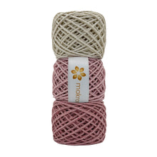 Cargar imagen en el visor de la galería, Kit Cuerda Makrama 2mm Colores Varios 3pz