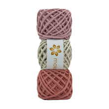 Cargar imagen en el visor de la galería, Kit Hilaza Algodón 3mm Makrama Colores Varios 3pz