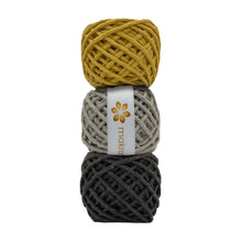 Cargar imagen en el visor de la galería, Kit Hilaza Algodón 3mm Makrama Colores Varios 3pz