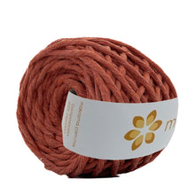 Cargar imagen en el visor de la galería, Hilaza Algodón Mini 4mm Makrama 150gr Terracota