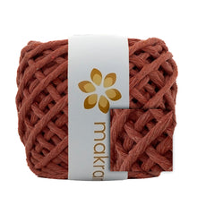 Cargar imagen en el visor de la galería, Hilaza Algodón Mini 4mm Makrama 150gr Terracota