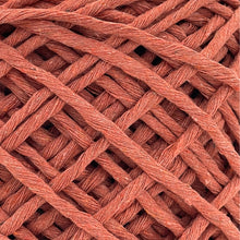 Cargar imagen en el visor de la galería, Hilaza Algodón 4mm Makrama 500gr Terracota