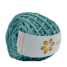 Cargar imagen en el visor de la galería, Hilaza Algodón Mini 3mm Makrama 150gr Verde Aqua Claro