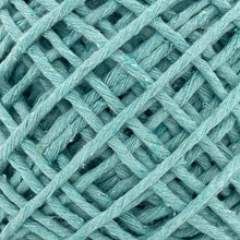 Cargar imagen en el visor de la galería, Hilaza Algodón 3mm Makrama 100m Verde Aqua Claro
