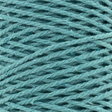 Cargar imagen en el visor de la galería, Cuerda Algodón 2mm Makrama 500gr Verde Aqua