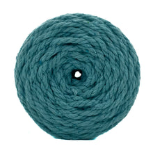 Cargar imagen en el visor de la galería, Cuerda Algodón 2mm Makrama 100m Verde Aqua