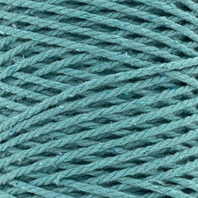 Cargar imagen en el visor de la galería, Cuerda Algodón 2mm Makrama 100m Verde Aqua