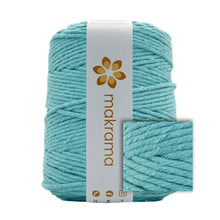 Cargar imagen en el visor de la galería, Hilaza Algodón 3mm Makrama 1kg Verde Aqua