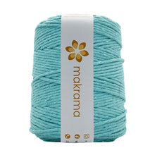 Cargar imagen en el visor de la galería, Hilaza Algodón 3mm Makrama 1kg Verde Aqua