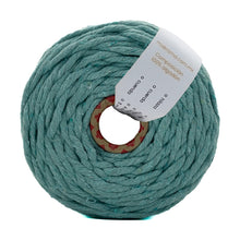 Cargar imagen en el visor de la galería, Hilaza Algodón 4mm Makrama 1kg Verde Aqua
