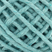 Cargar imagen en el visor de la galería, Hilaza Algodón Mini 4mm Makrama 150gr Verde Aqua