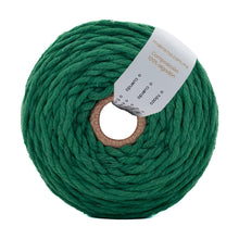 Cargar imagen en el visor de la galería, Hilaza Algodón 3mm Makrama 1kg Verde Jungla