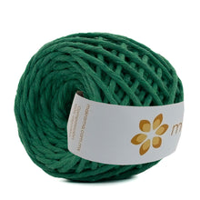 Cargar imagen en el visor de la galería, Hilaza Algodón Mini 3mm Makrama 150gr Verde Jungla