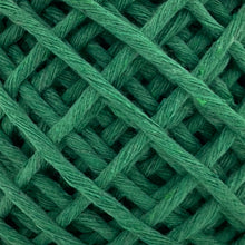 Cargar imagen en el visor de la galería, Hilaza Algodón Mini 3mm Makrama 150gr Verde Jungla